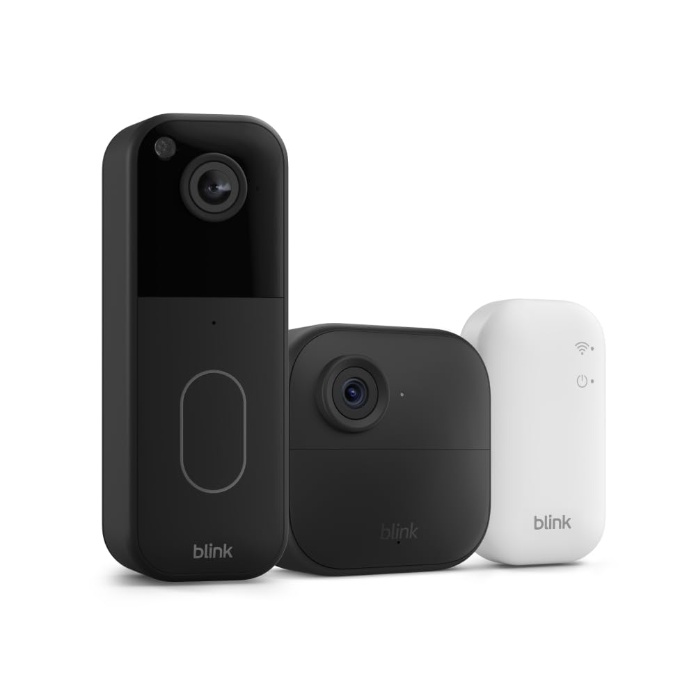 Wireless Video Doorbell + Outdoor Camera System T20242