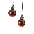 Glass Ball Chain Pendant Ornament 2 Pcs J475764