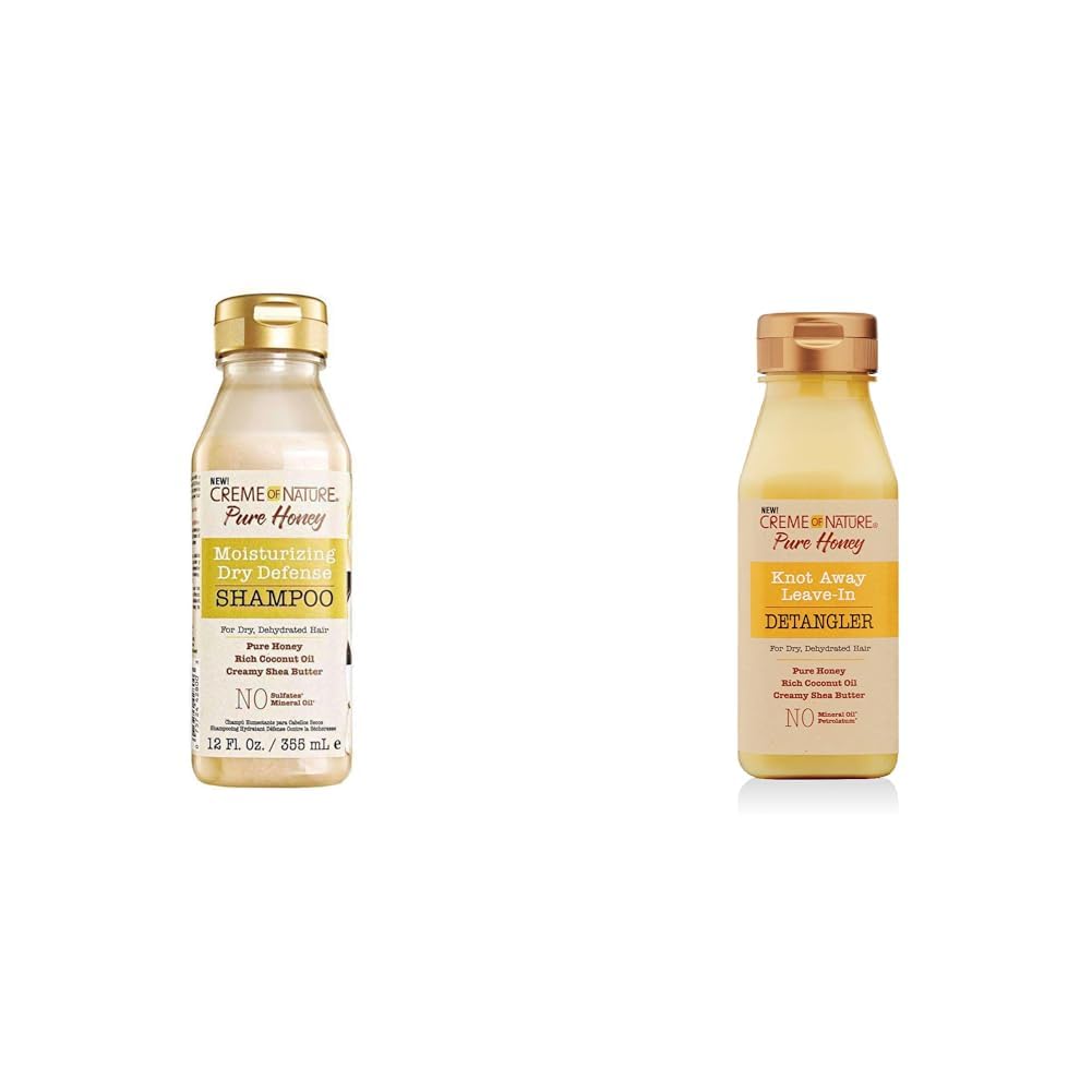 Honey Coconut Oil Shea Butter Shampoo and Leave In Detangler F947391