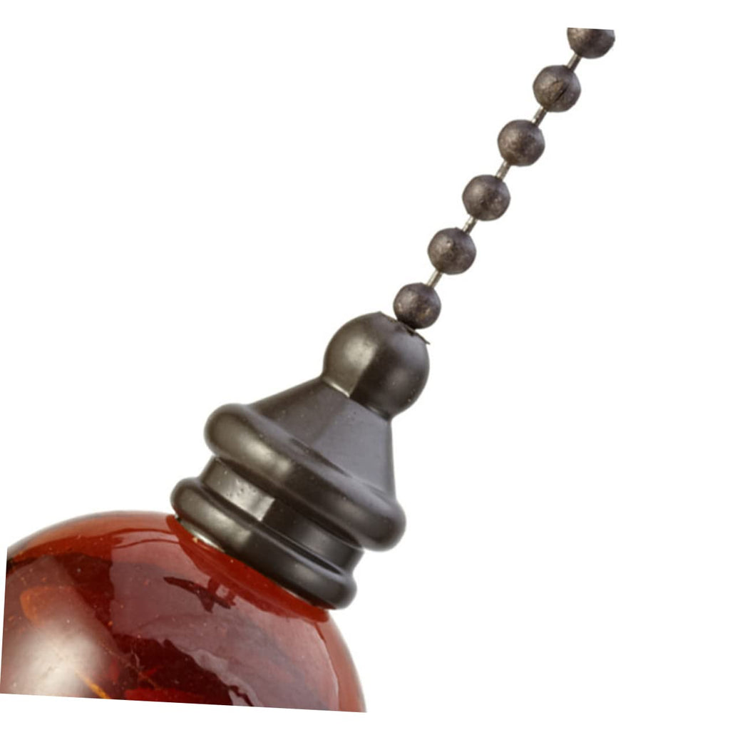 Glass Ball Chain Pendant Ornament 2 Pcs J475764