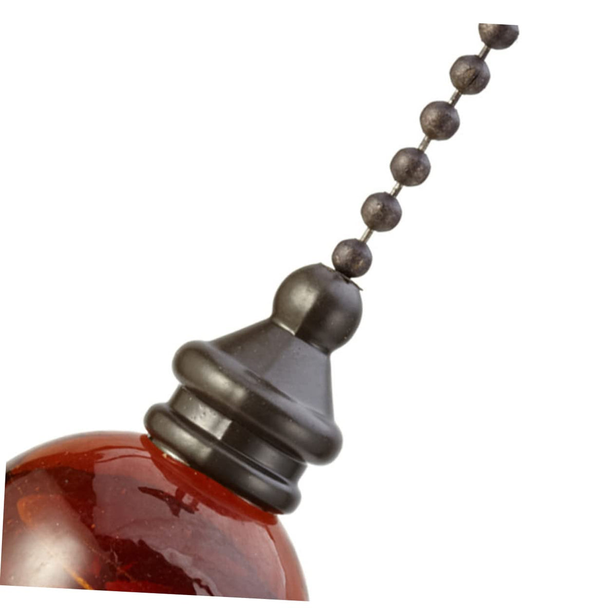 Glass Ball Chain Pendant Ornament 2 Pcs J475764