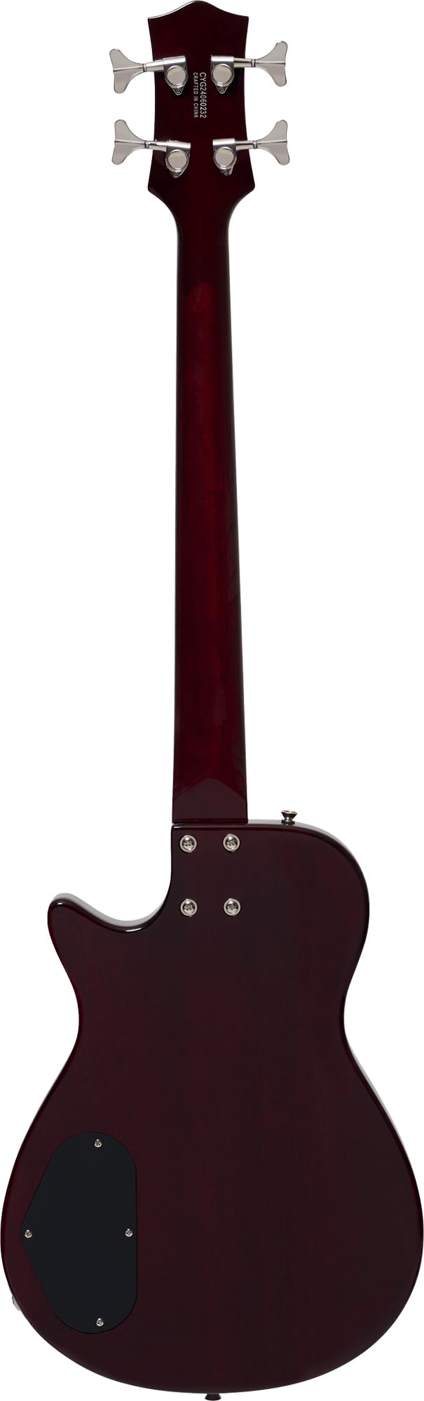 Walnut Stain Short-Scale Electric Bass Guitar W124
