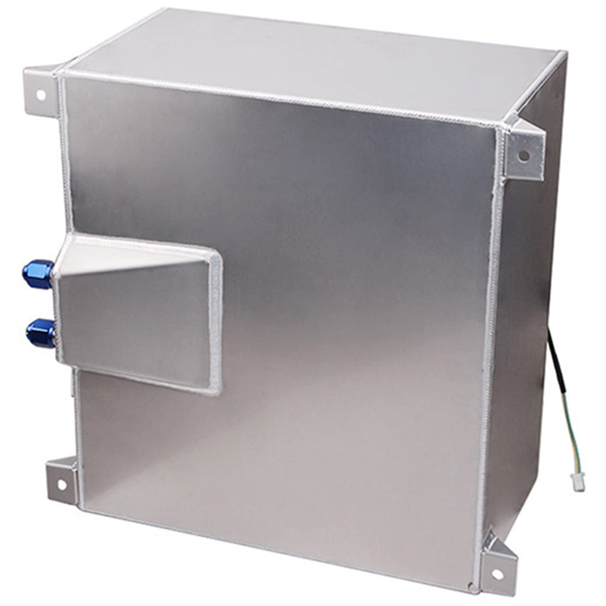 5 Gallon 20L Polished Aluminum Fuel Cell Tank with Cap and Level Sender L417