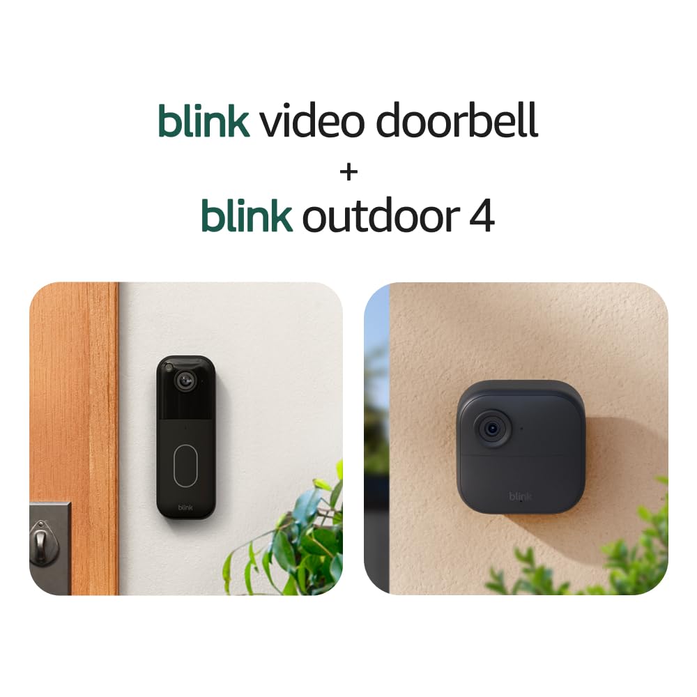 Wireless Video Doorbell + Outdoor Camera System T20242