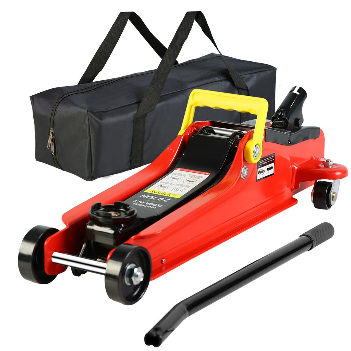 2 Ton Low Profile Heavy Duty Steel Floor Jack O63220