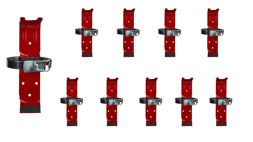 10 Pack 2.5 lb Fire Extinguisher Bracket D11016