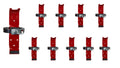 10 Pack 2.5 lb Fire Extinguisher Bracket D11016