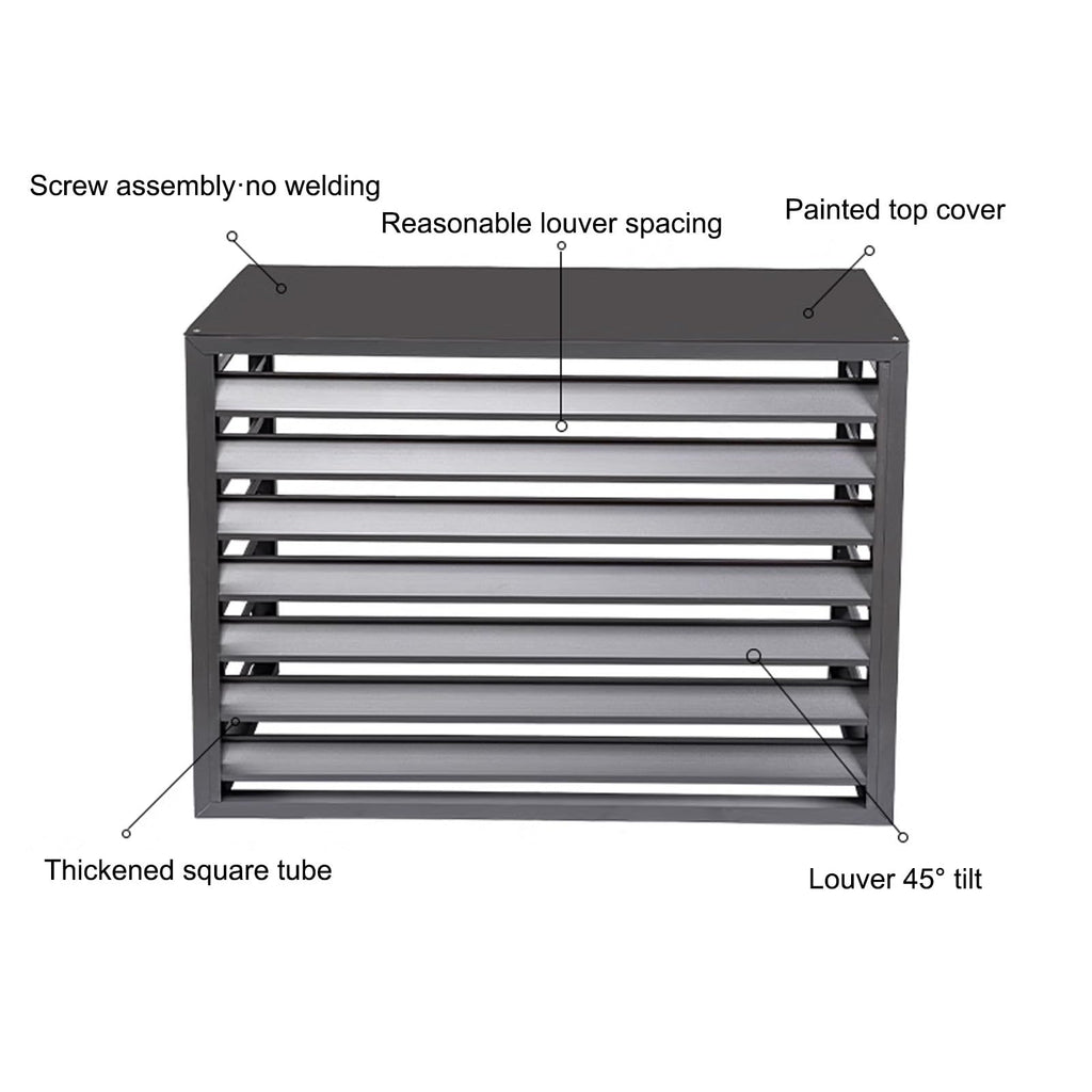 Aluminum Mini-Split Condenser Cover T190843