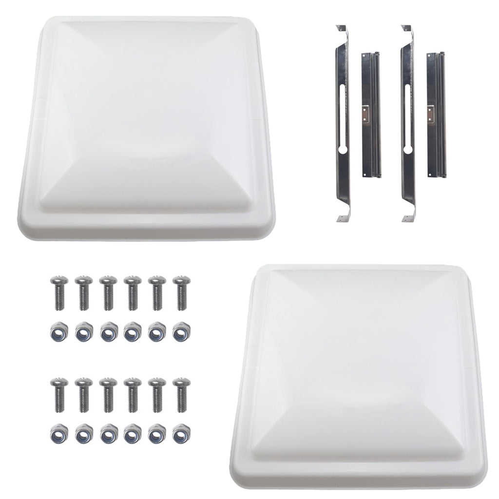 14"x14" RV Roof Vent Cover, 2-Pack S27712