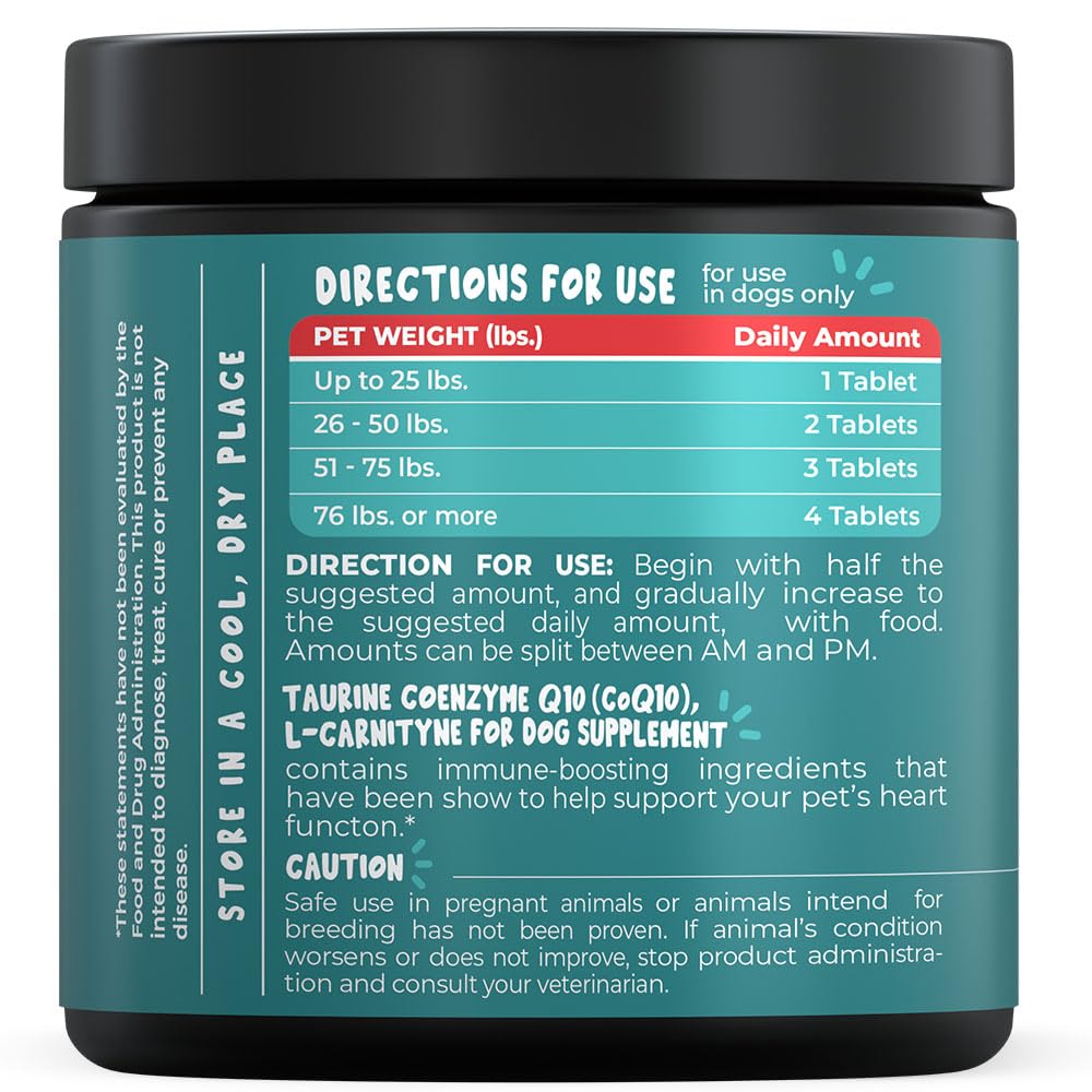 Taurine 500 mg for Dogs K99093