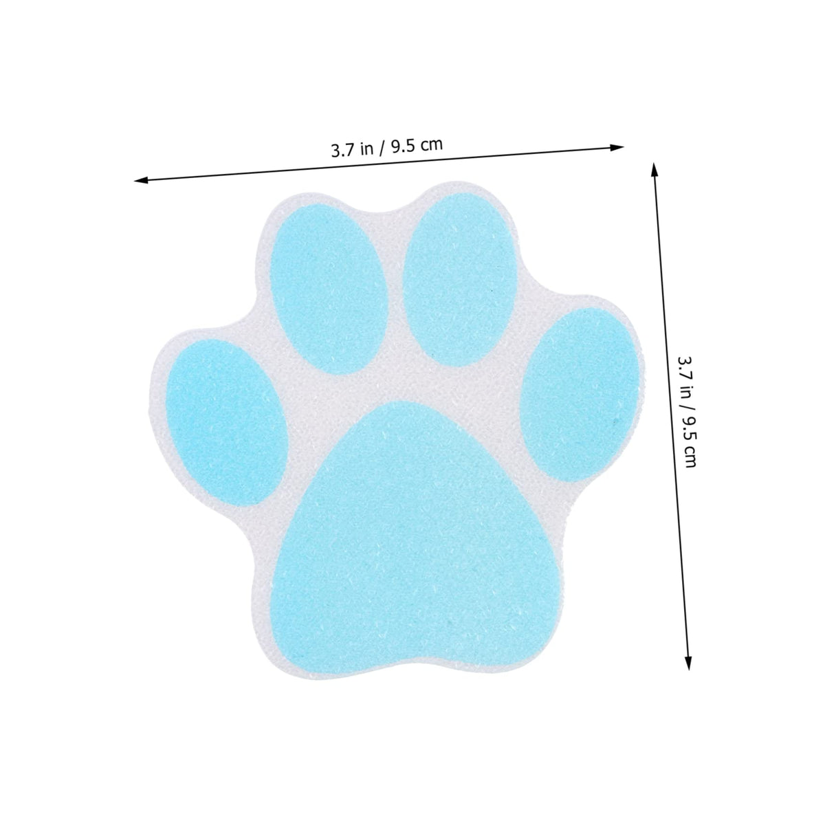 40pcs Non-Slip Dog Paw Print Stickers T136716