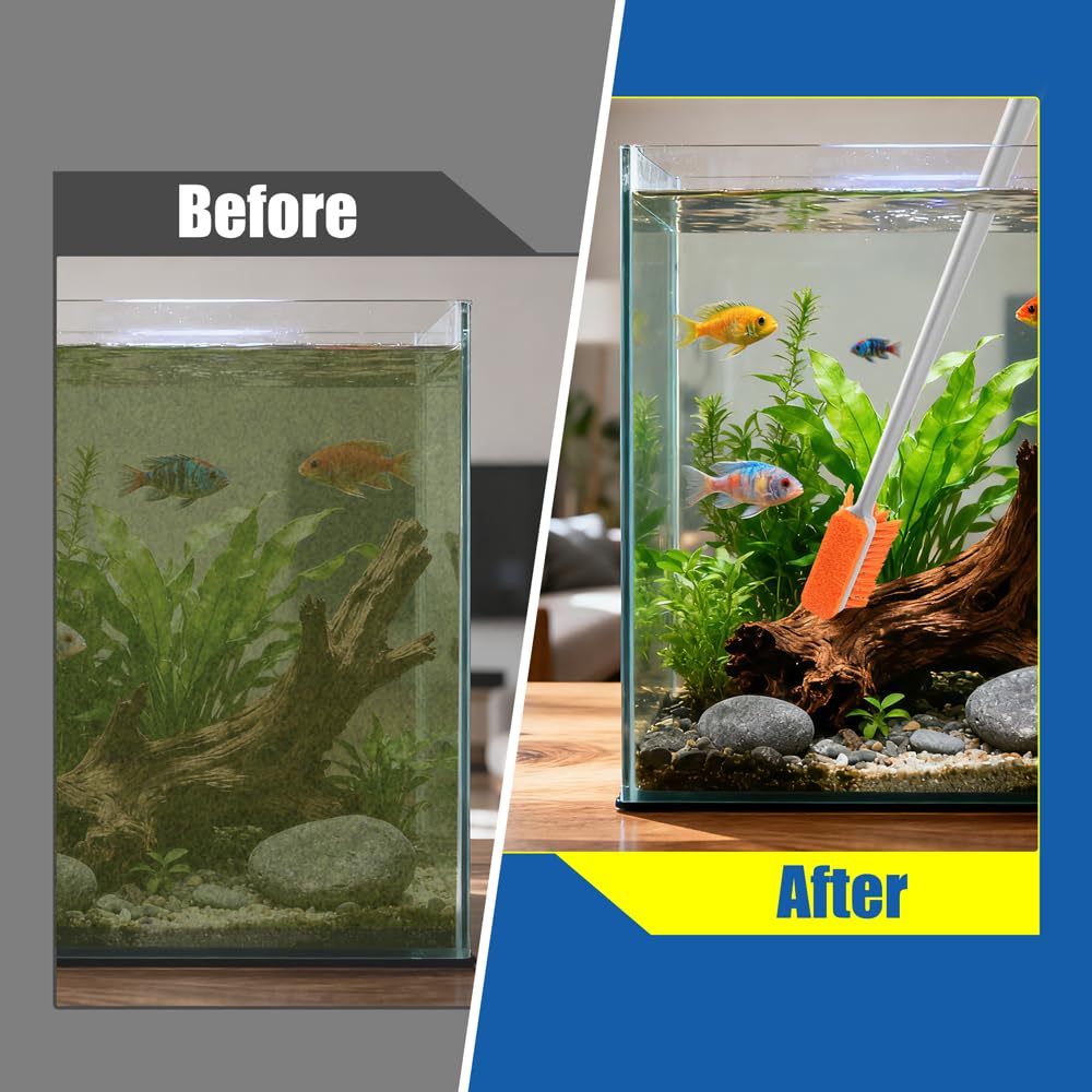 Small Glass Aquarium Algae Scraper T837378