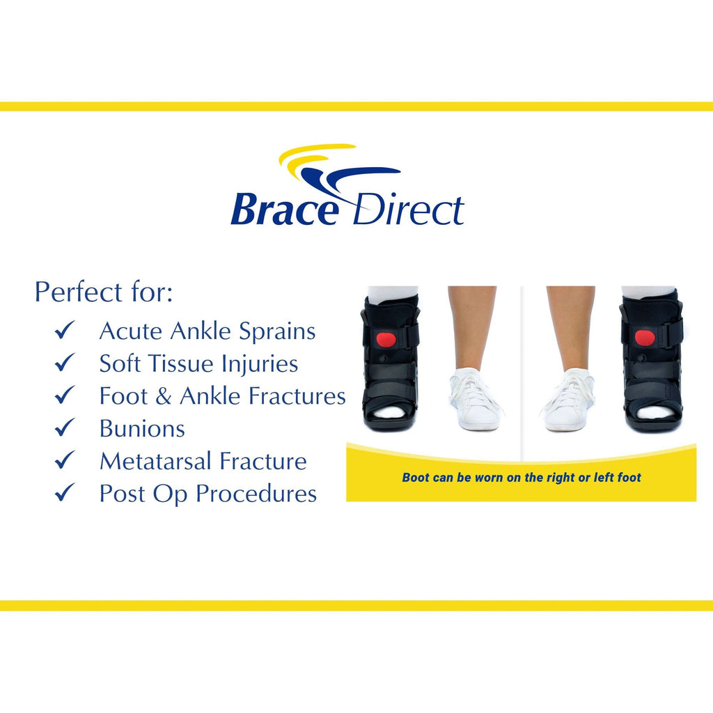 Short CAM Walker Boot with Reusable Ice Pack N978