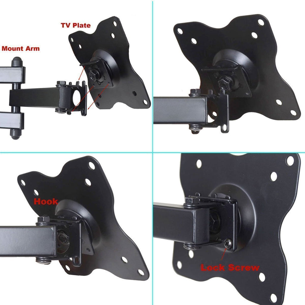 Articulating Swivel Tilt TV Wall Mount Bracket Y2658