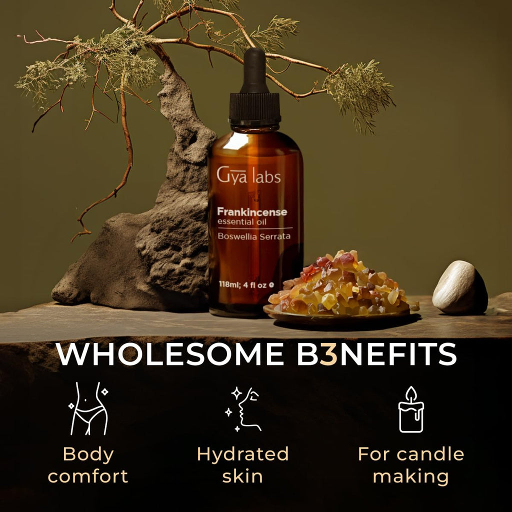 Frankincense & Lavender Essential Oil Set 2x4 Fl Oz J302