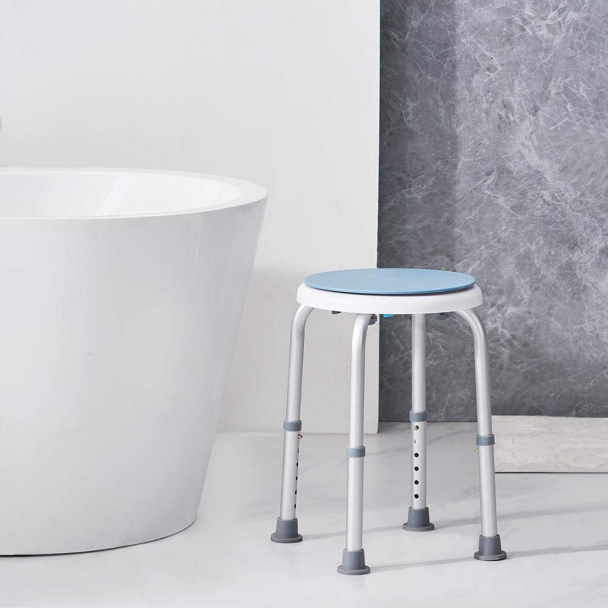 Adjustable Non-Slip Shower Chair 300 lbs Capacity A82140