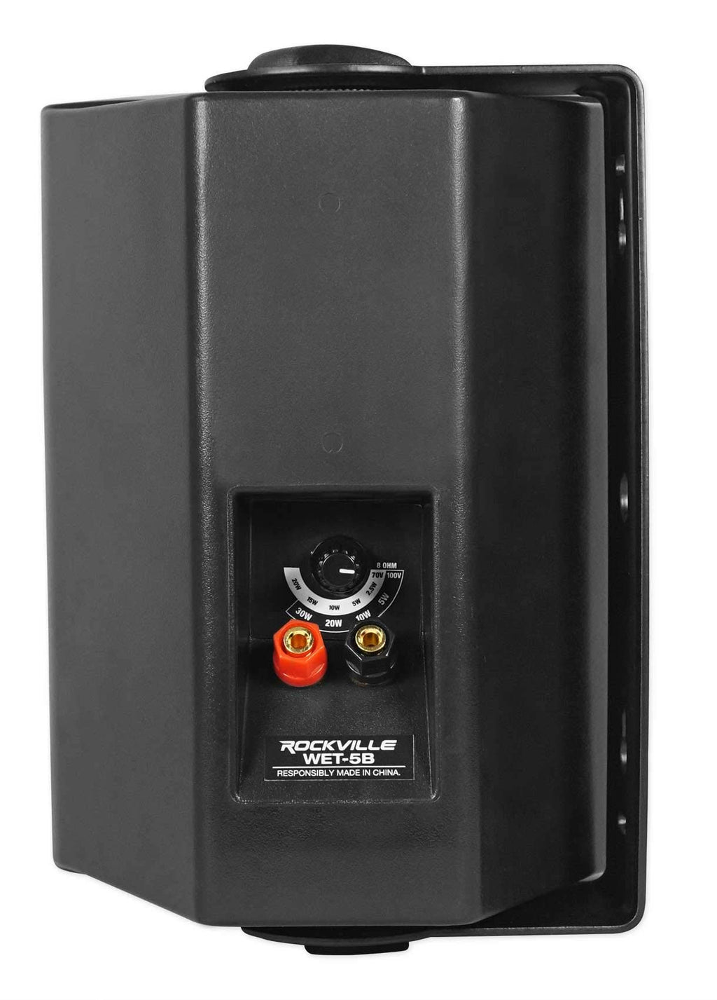 Black Indoor/Outdoor Wall Speaker, 2-Pack J7450