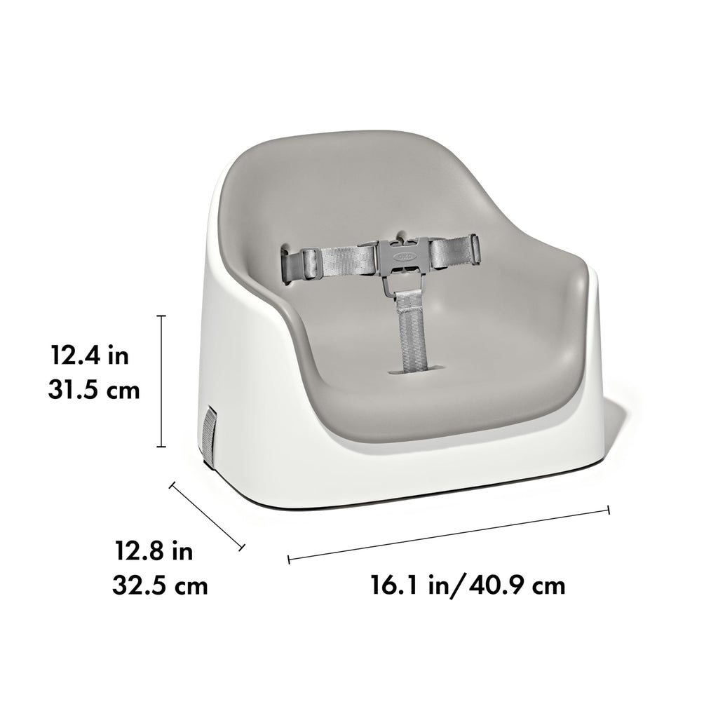 Gray Toddler Booster Seat with Removable Cushion P158614