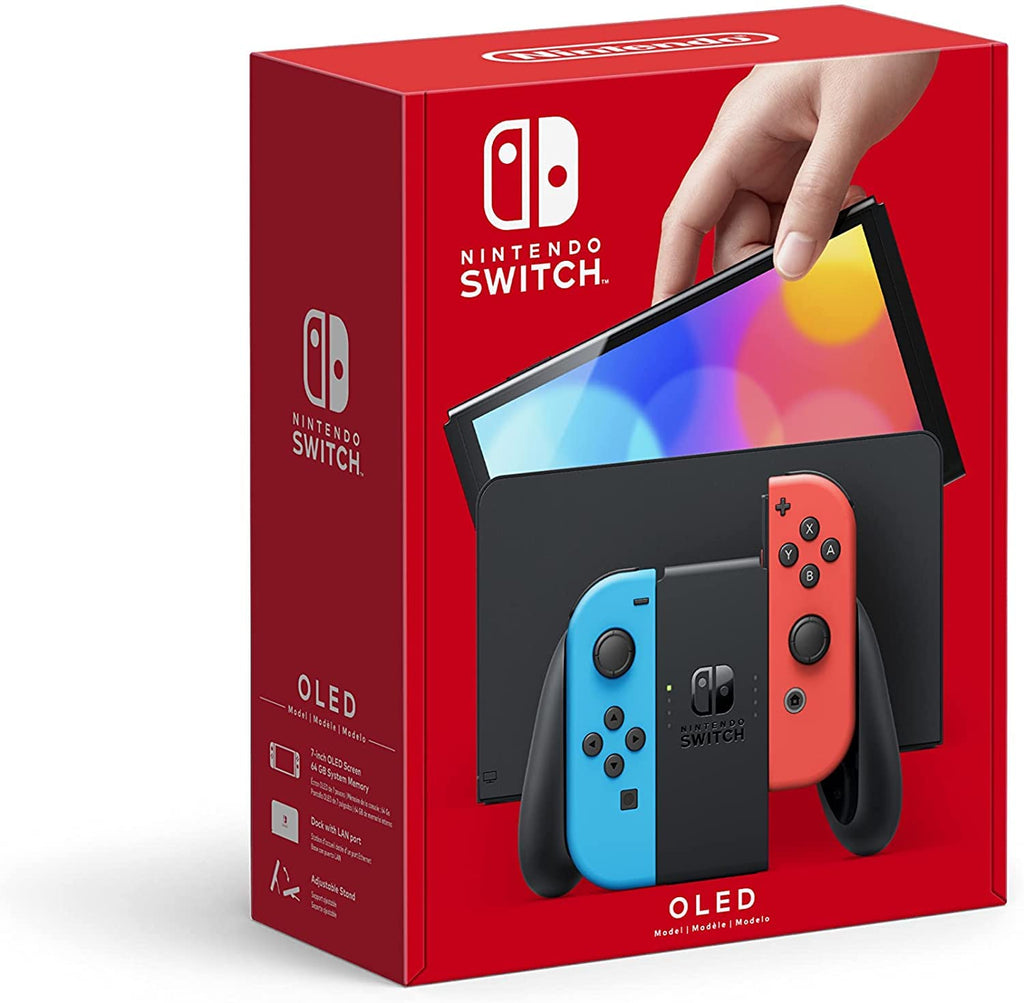 Nintendo Switch OLED Model Neon Red & Neon Blue Joy-Con F574861