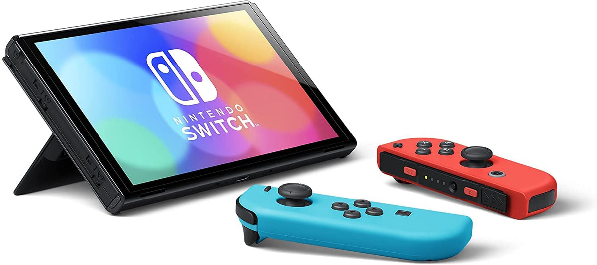 Nintendo Switch OLED Model Neon Red & Neon Blue Joy-Con F574861