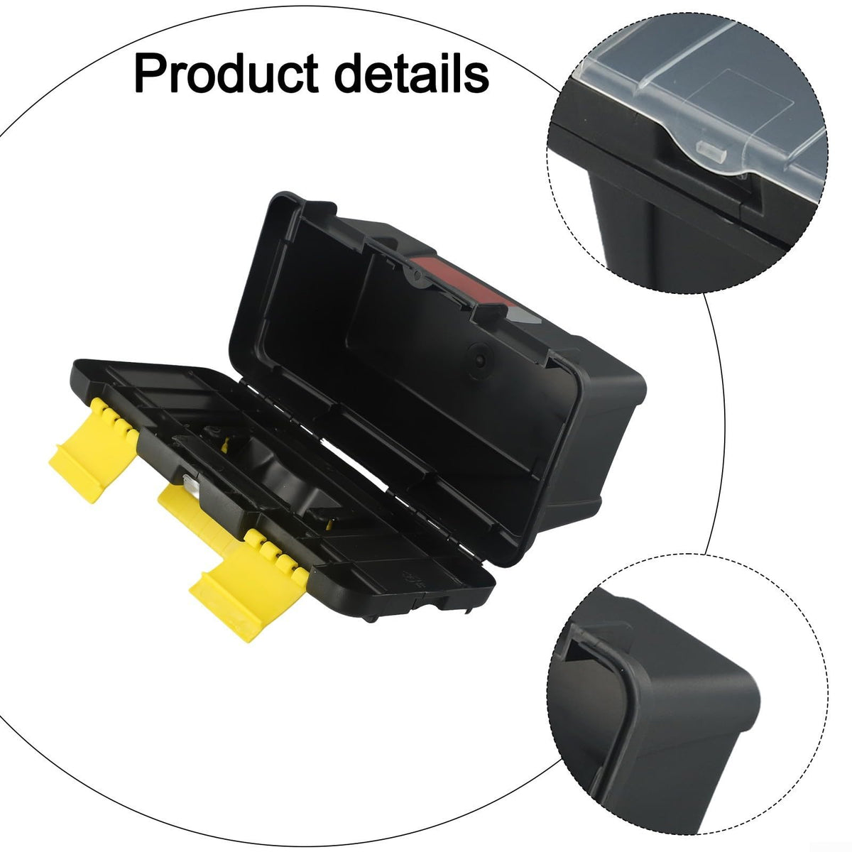 10-Inch Two-Layer Plastic Storage Box N484