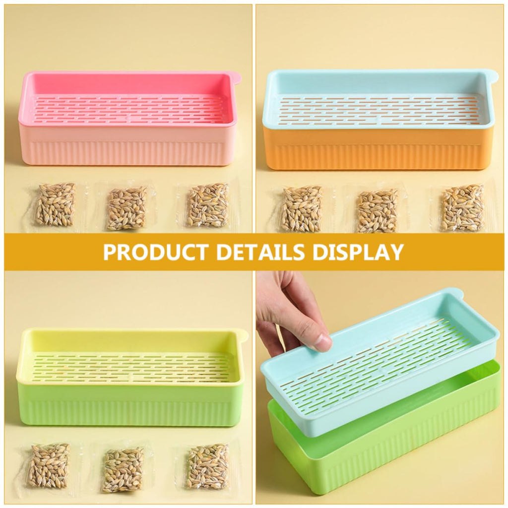 Cat Grass Planter Box Plastic 3 Pack J397735