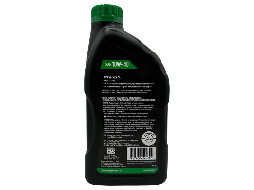 2PK Synthetic Blend 10W-40 Oil A581124