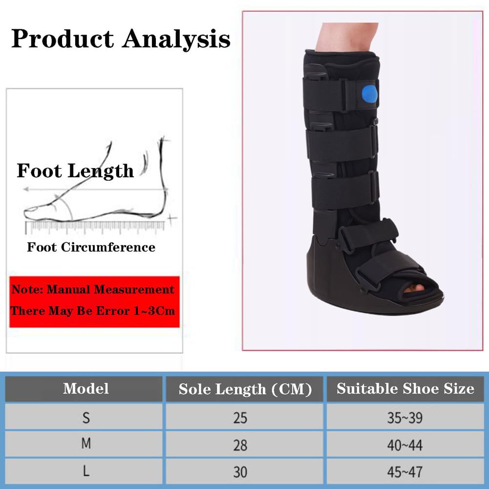 Cast Air Walker Leg Brace Support K996