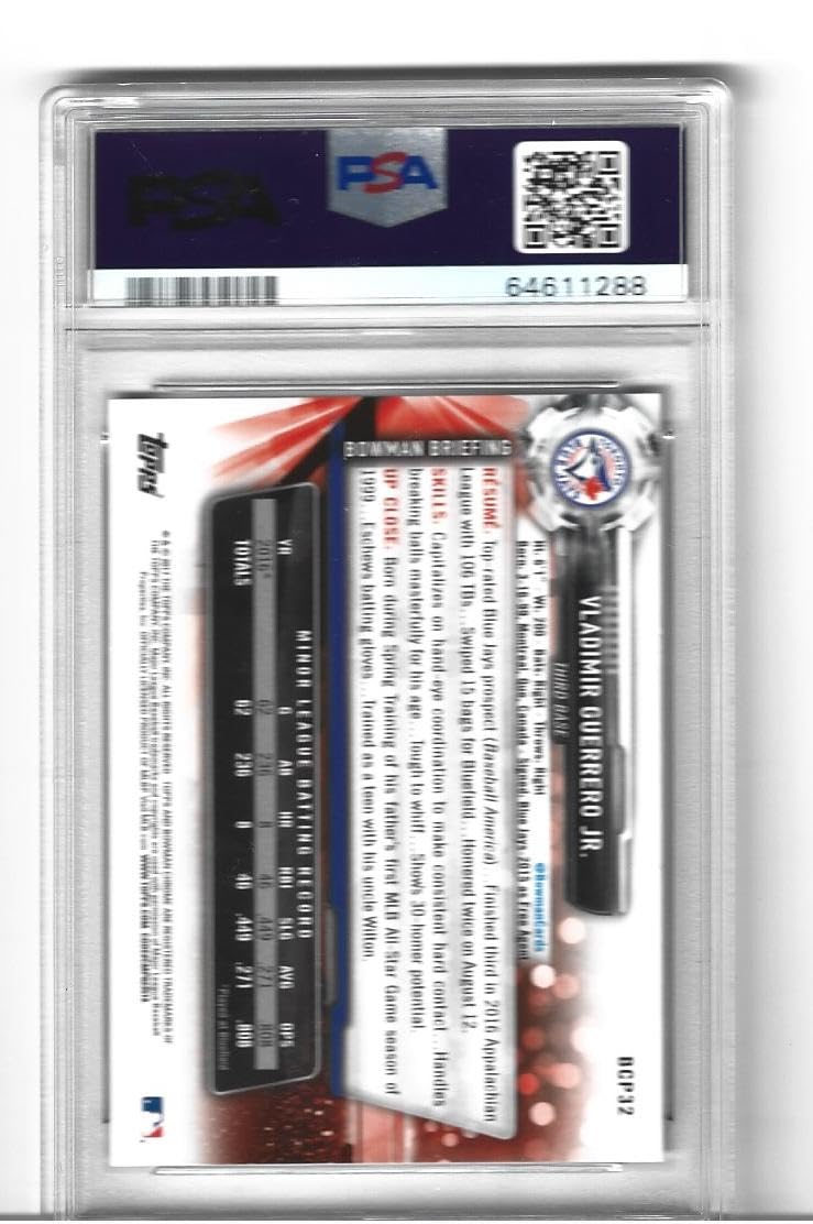 Graded Psa 10 Baseball Rookie Card Y513149