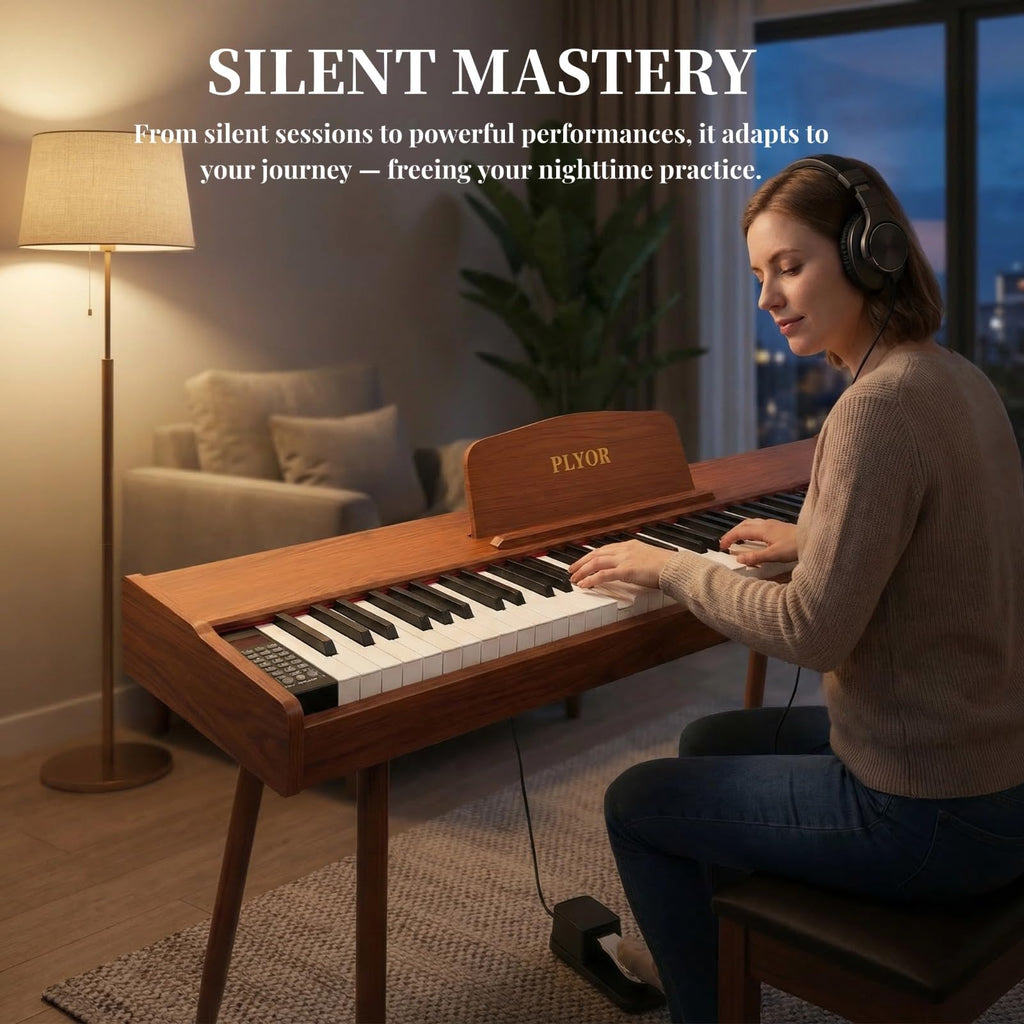88 Key Semi Weighted Full-Size Electric Piano Keyboard N79445