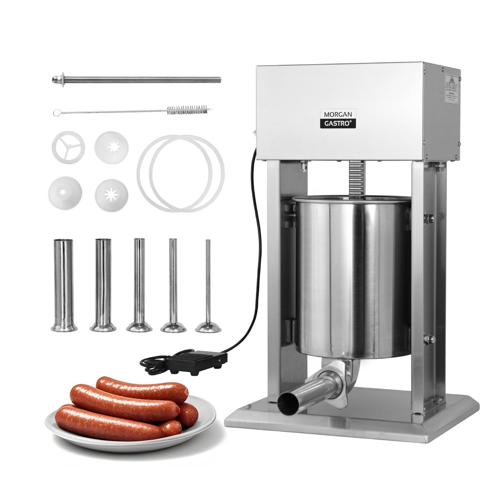 10L Electric Sausage Stuffer with 5 Tubes B136
