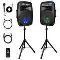Portable 12-Inch 1000 Watts 2-Way Powered PA Speaker System E388854