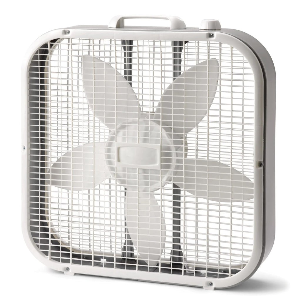20" Classic Box Fan, 3 Speeds, White J8886