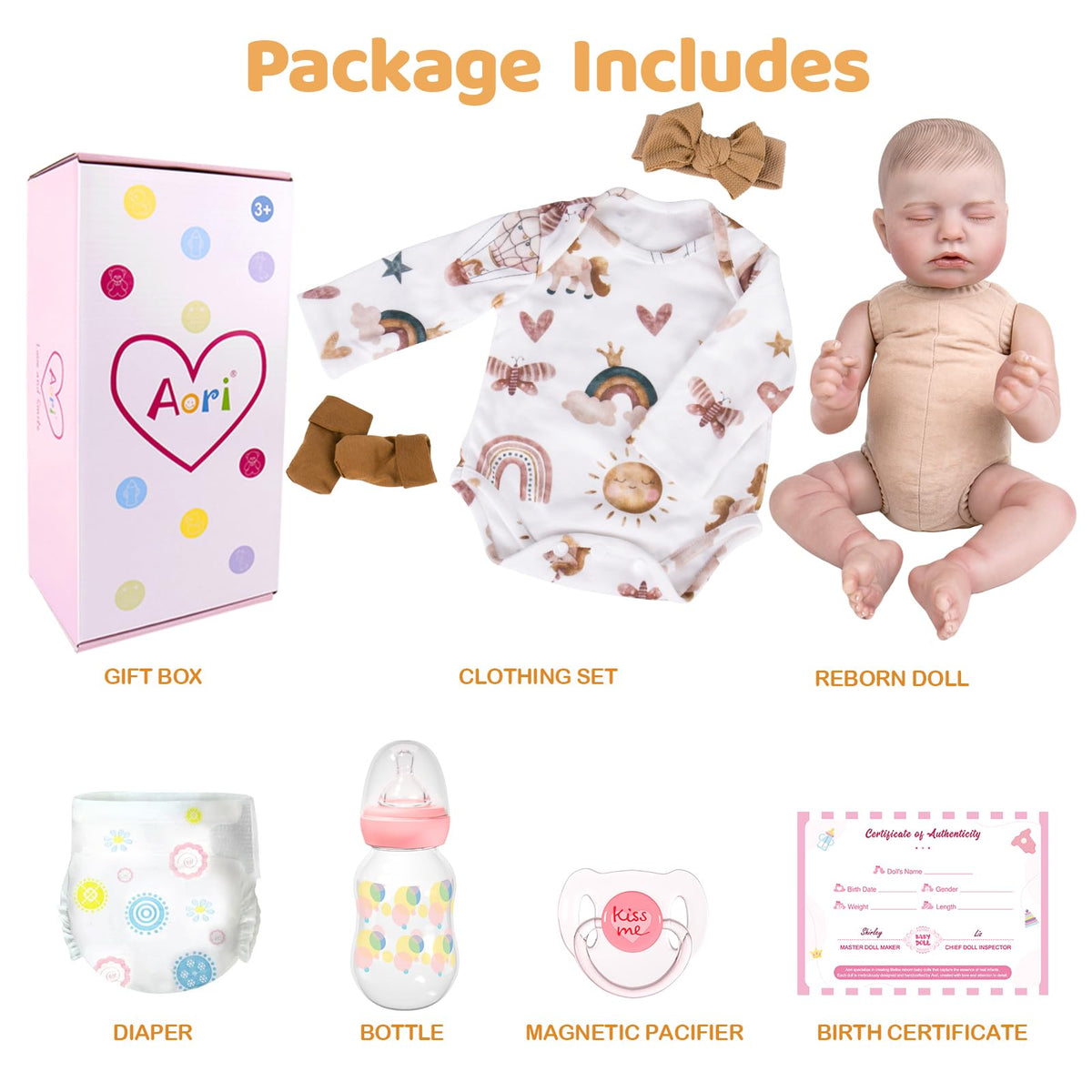 20-Inch Newborn Girl Doll J575976