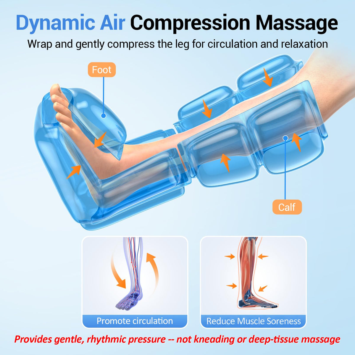 Air Compression Leg Massager S155