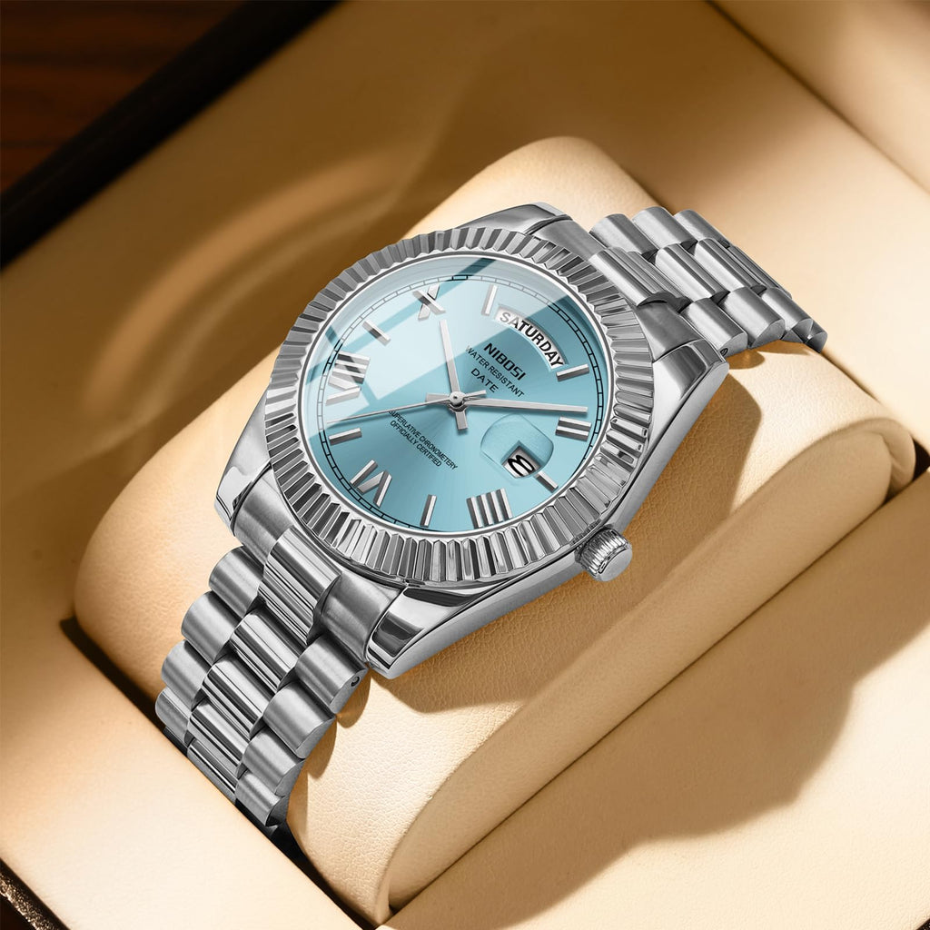 Men's Analog Quartz Watch Rose Gold Stainless Steel K82758