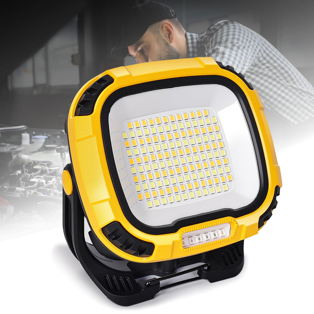 6000mAh Magnetic Rechargeable Work Light 4000 Lumen IP65 W649574