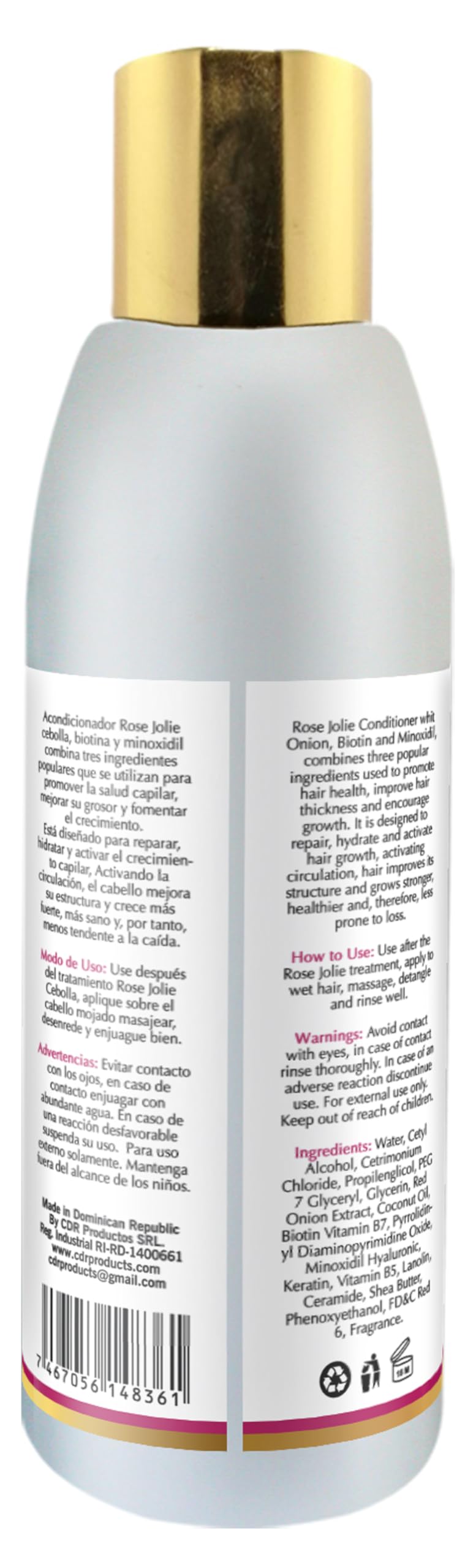 Leave-In Conditioner with Onion Extract & Biotin 10 oz F868422
