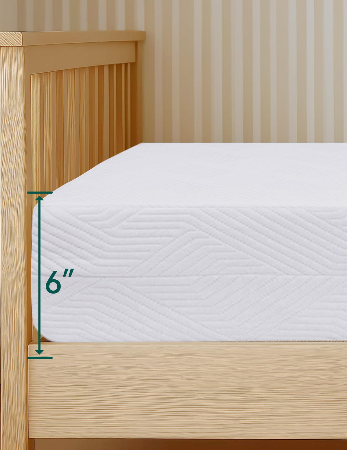 Ergonomic Memory Foam Crib Mattress M188882