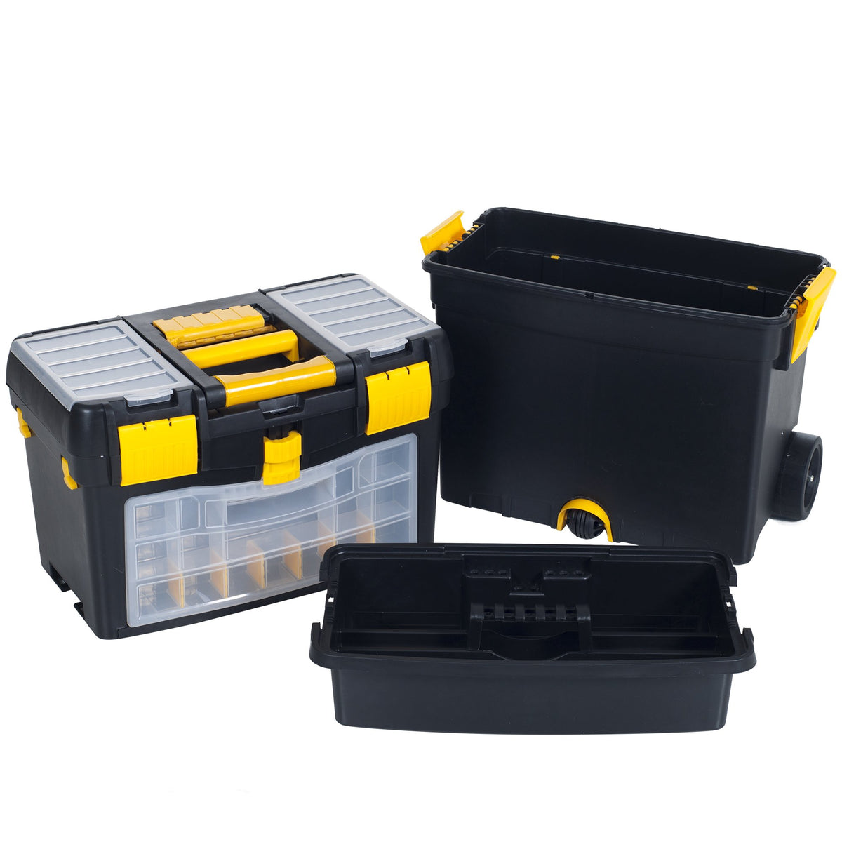 Portable Stackable Toolbox with Wheels and Drawers L711758