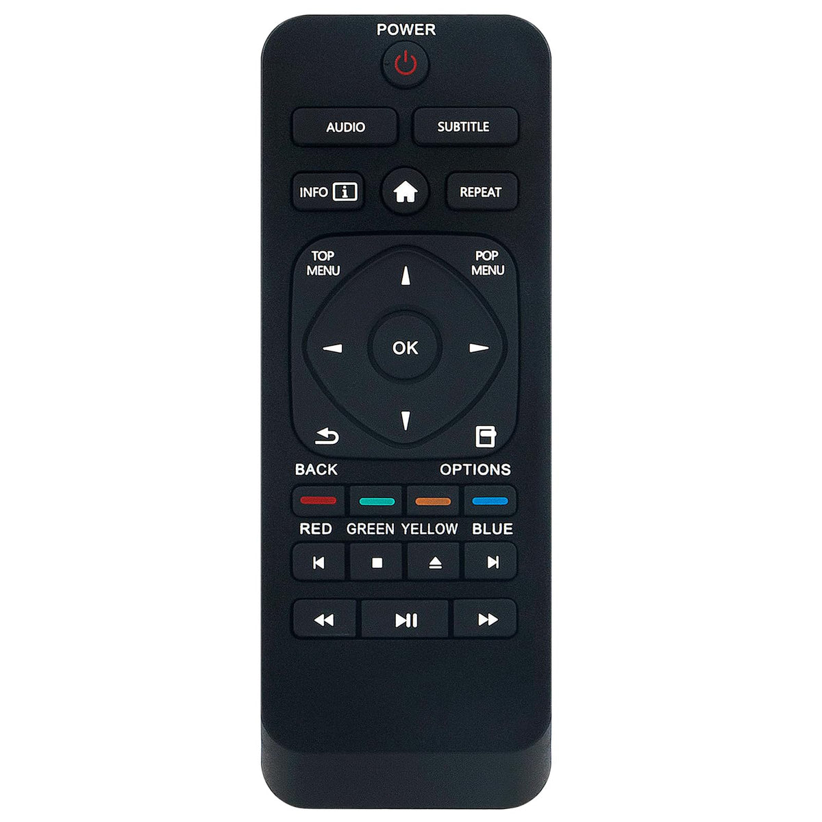 Remote Control for Philips 4K HD Blu-ray Player K24996
