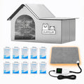 Heated Waterproof Insulated Outdoor Cat House K5192