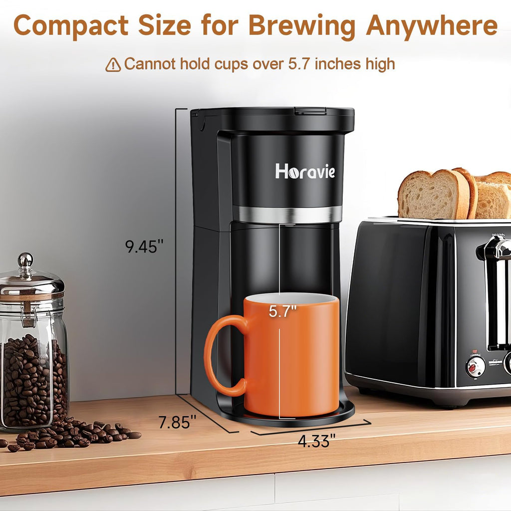 Single Serve Coffee Maker for K-Cup & Grounds K462083