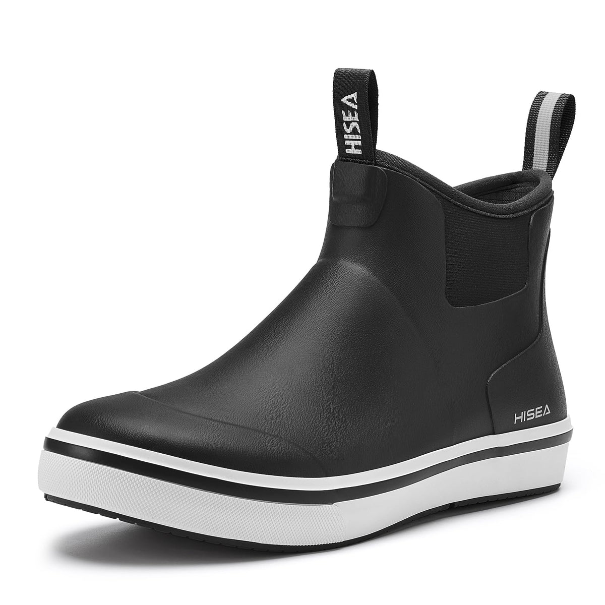 Men's Waterproof Rubber Neoprene Ankle Deck Boots S913530
