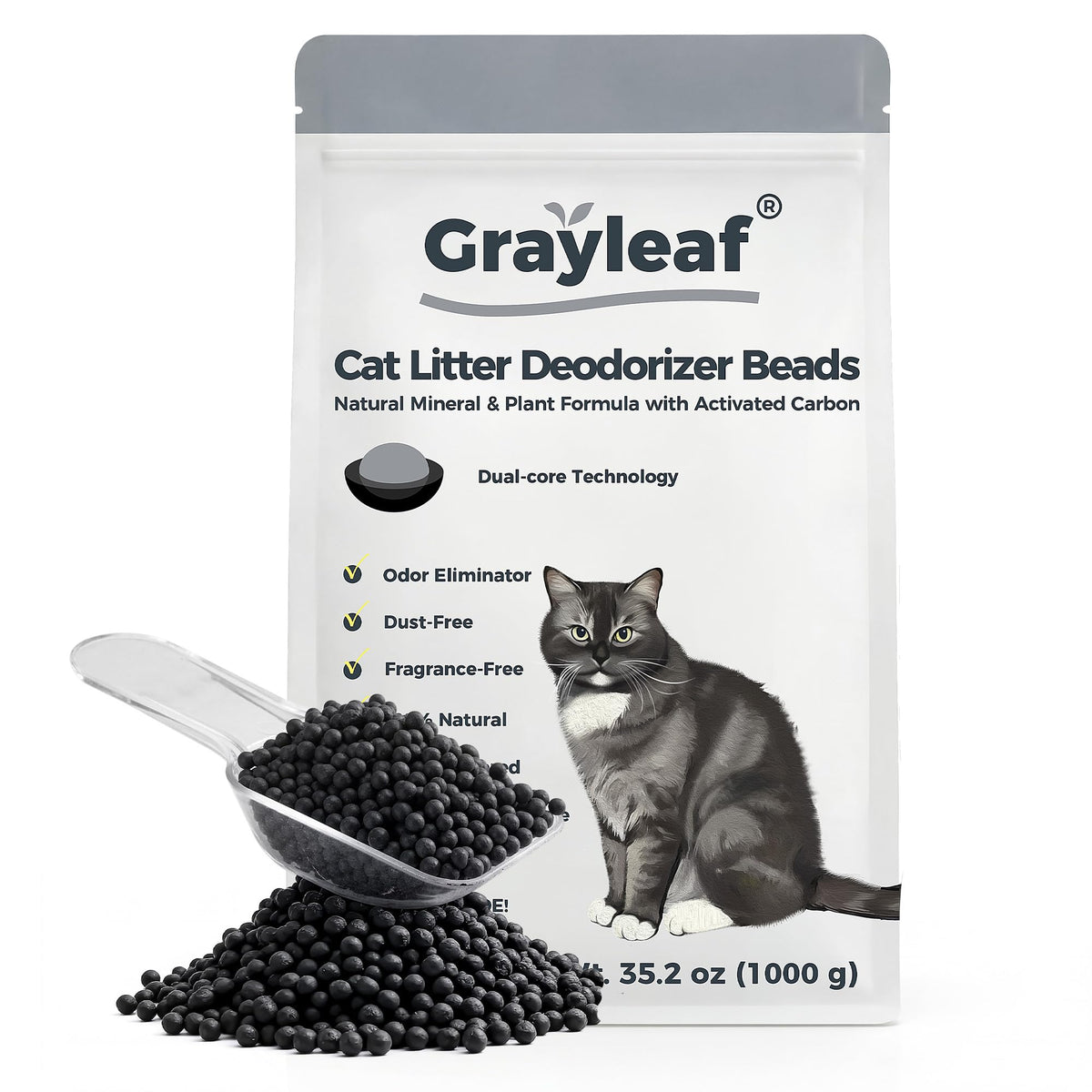 Unscented Cat Litter Deodorizer 35.2oz F17877