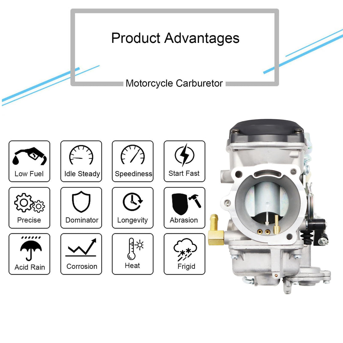Carburetor for Harley-Davidson Sportster 883 1200 1988-2006 M305