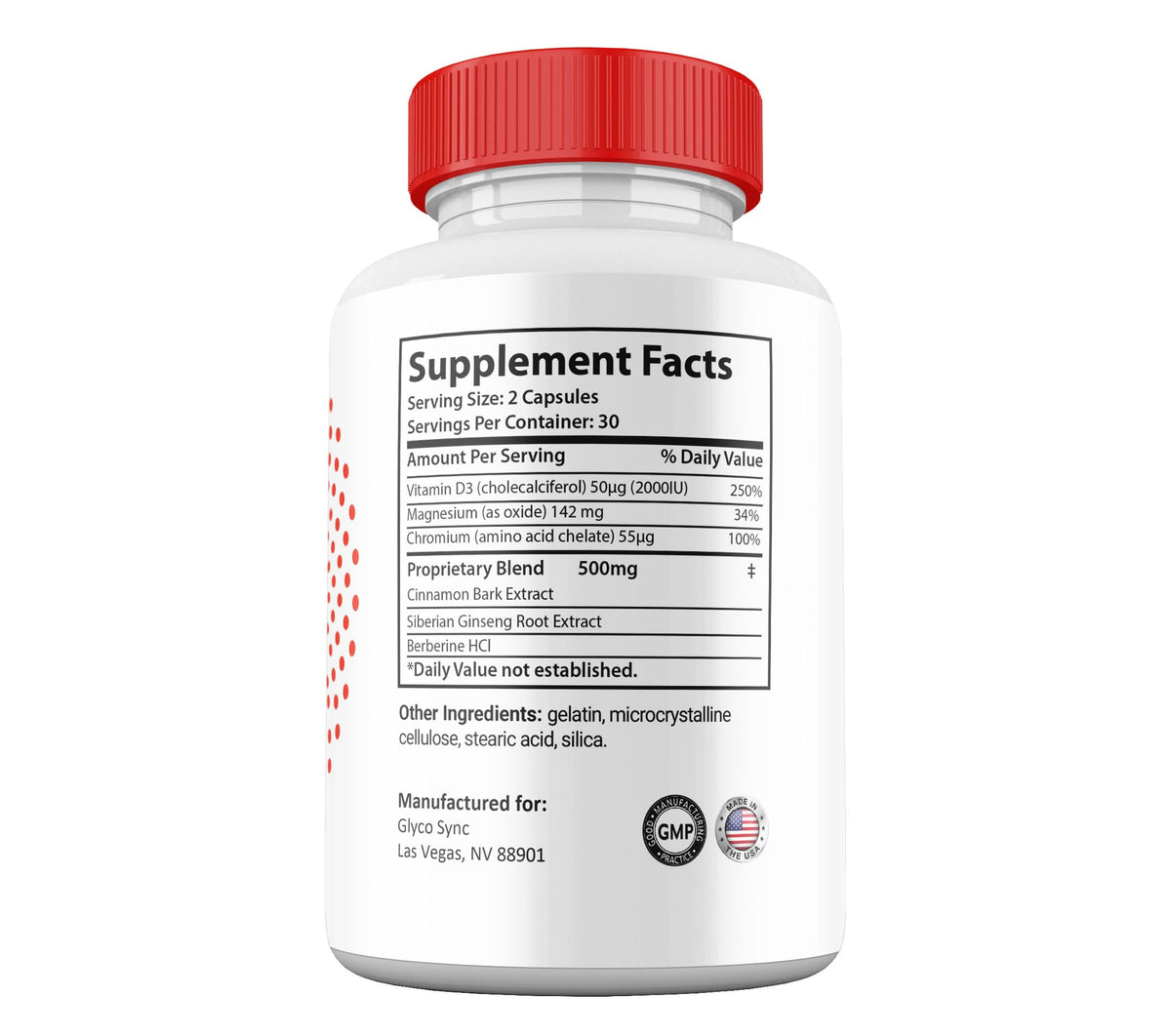 90 Capsules Glyco Sync Supplement E8864