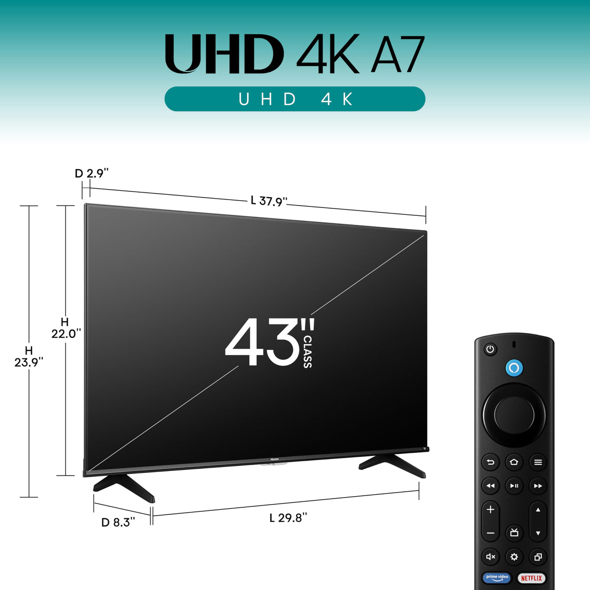 43" 4K UHD Smart Fire TV L20235