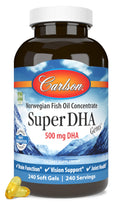 DHA Supplements 500 mg 240 Softgels B293