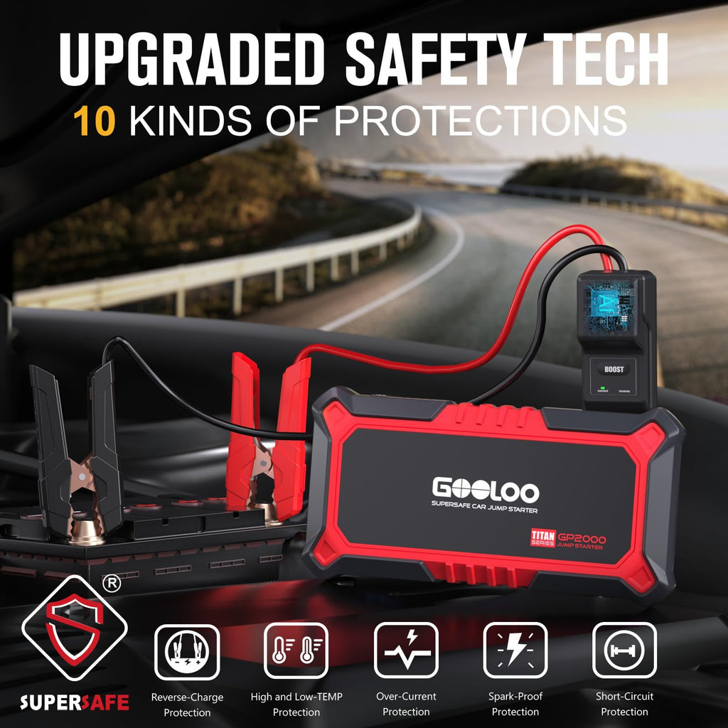 12V 2000A Portable Jump Starter W5546